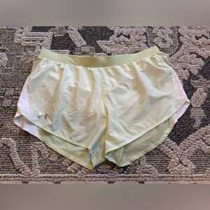 Under Armour Pastel Green Athletic Shorts Size XL